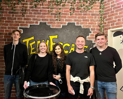 Unsere Youngster im Escape-Room